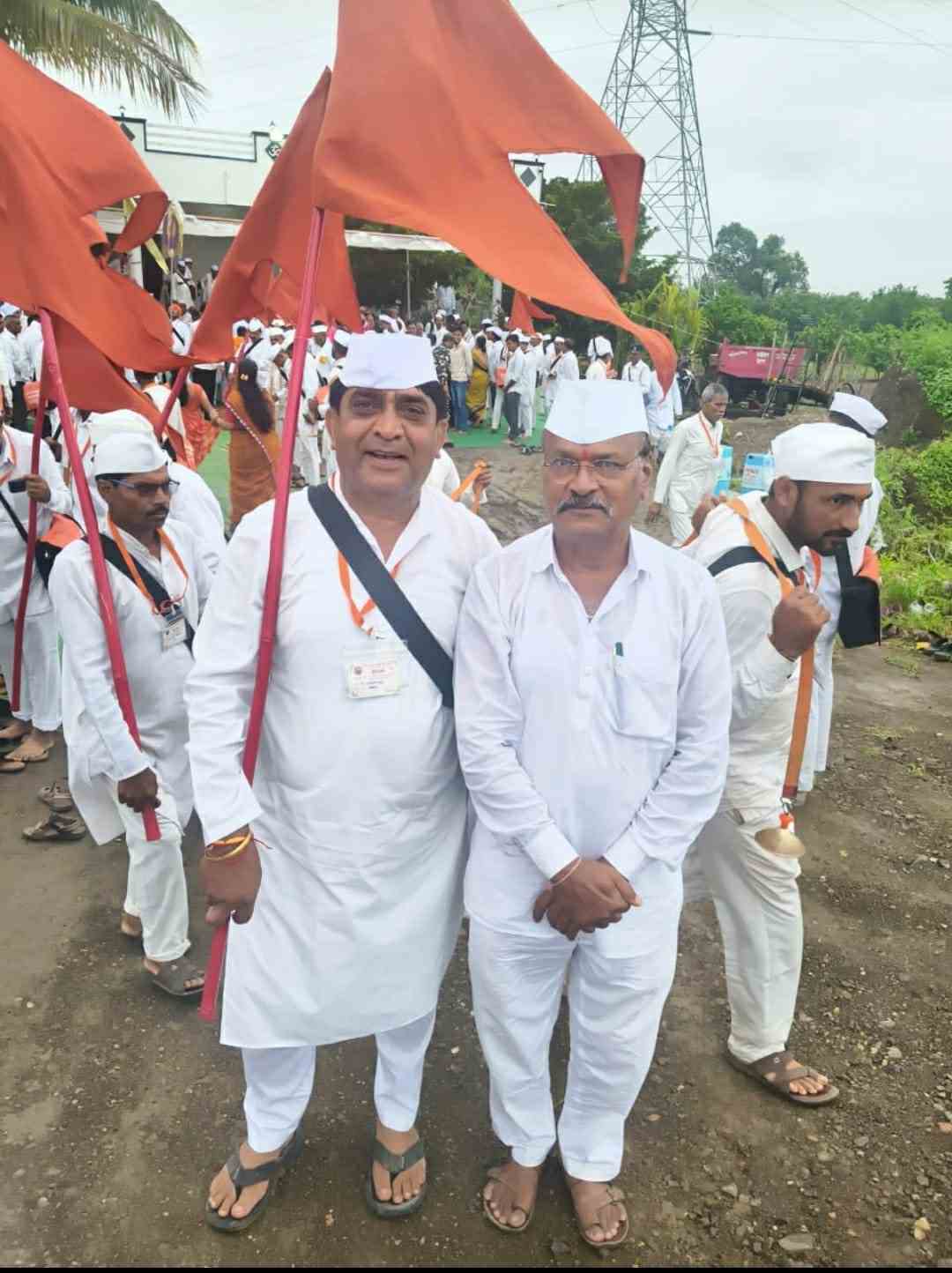 नागपुर ते शेगाव पदयात्रा पालखी सोहळा